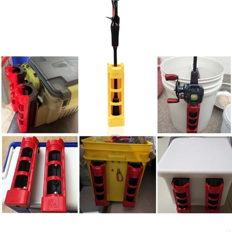 Fly Reel - Caja almacenamiento para caña pescar con