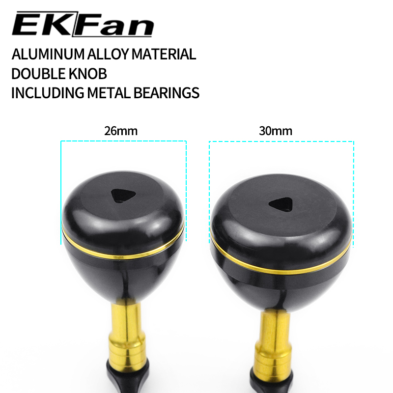 EKFan, mango para carrete de p - Spincast Reel reseña y precio
