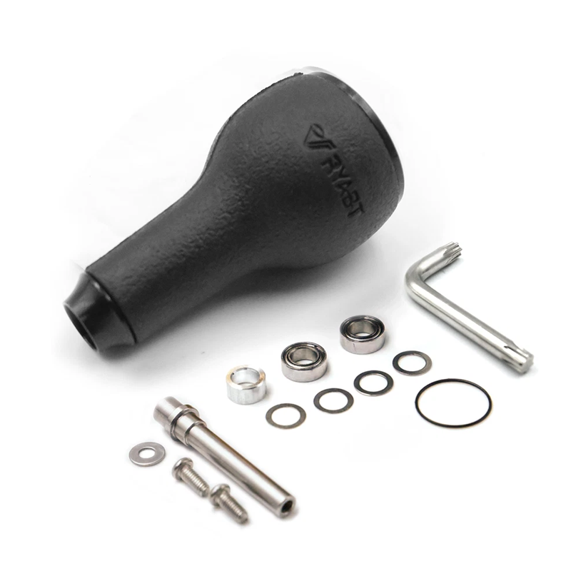 Pomo negro de TPE de 27 mm, co - Reel Repair Kit reseña y precio