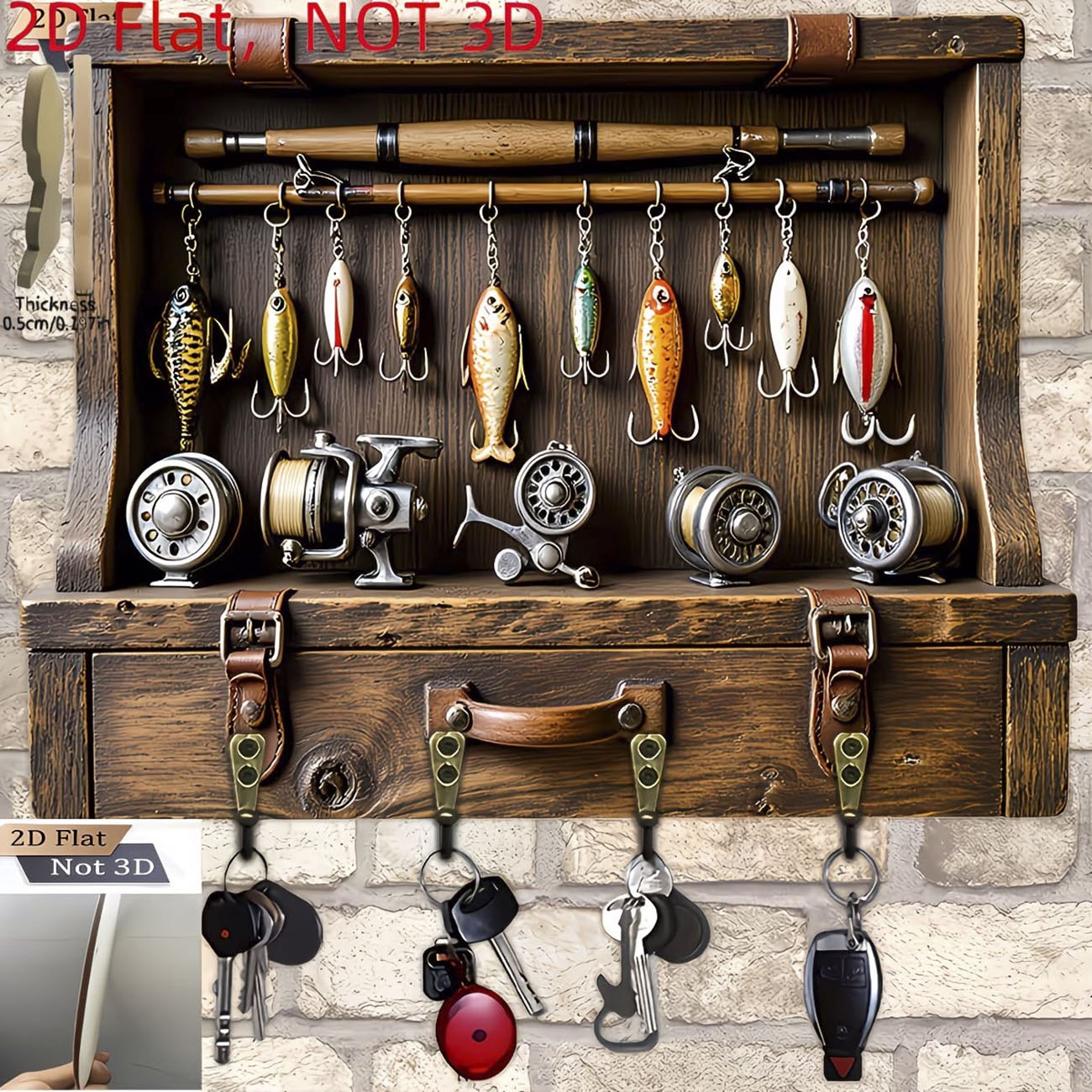 Colgador de Llaves con Diseño  - Fly Reel reseña y precio