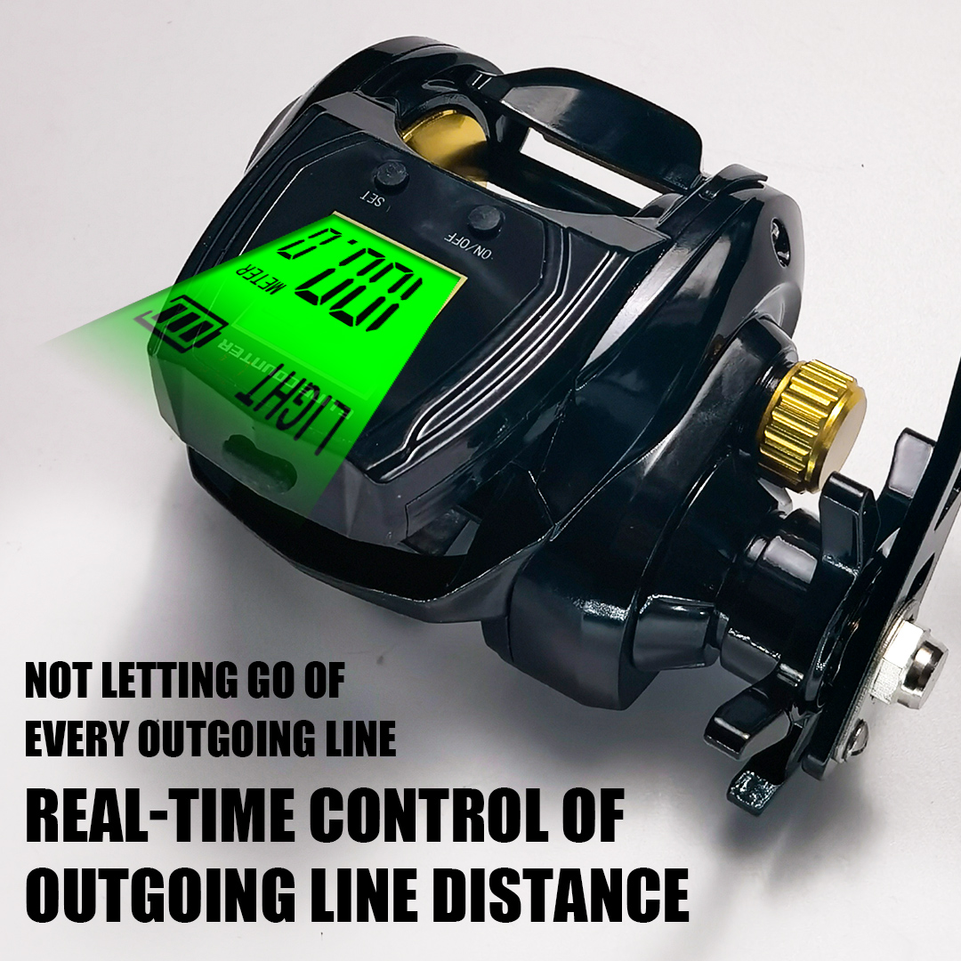 Carrete de pesca con pantalla  - Trolling Reel reseña y precio