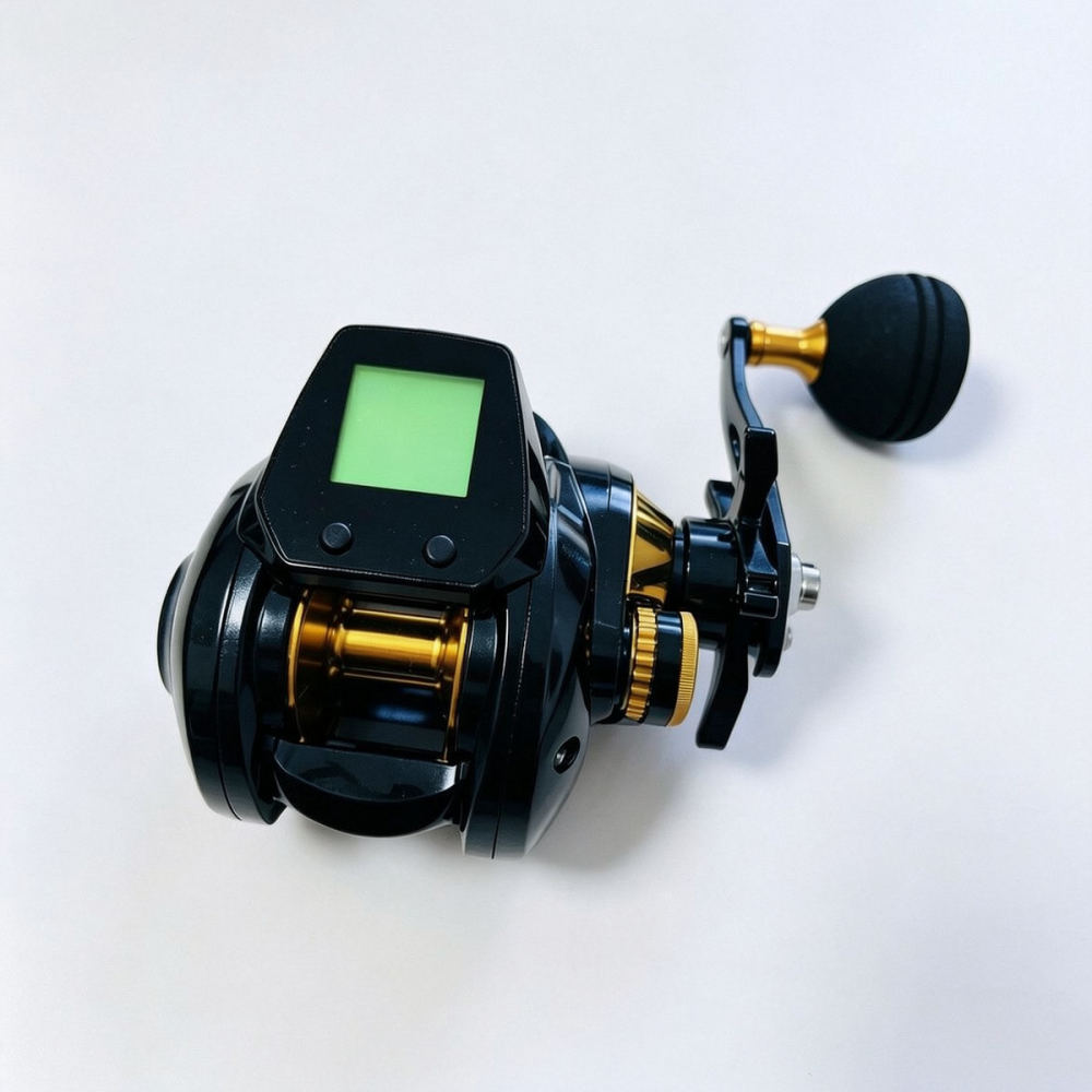 Carrete de pesca electrónico d - Trolling Reel reseña y precio